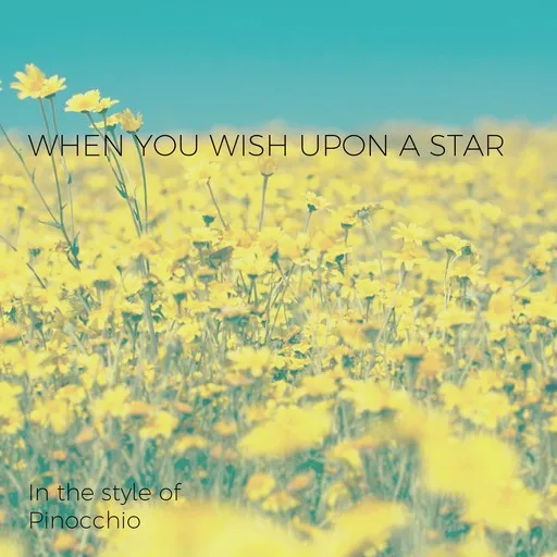 Karaoke When You Wish Upon A Star by Pinocchio Soundtrack — sing along with lyrics on Singa