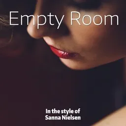 Omslagsbild för Empty Room - Sanna Nielsen karaokeversion