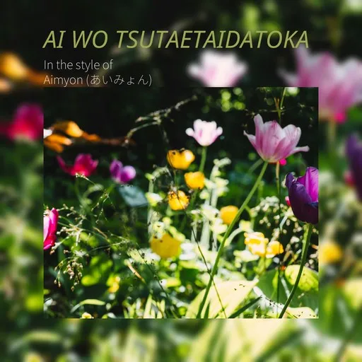 Ai Wo Tsutaetaidatoka - Karaoke