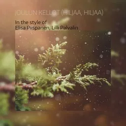 Cover art for Joulun kellot (Hiljaa, hiljaa) - Elisa Piispanen,Lilli Palvalin karaoke version