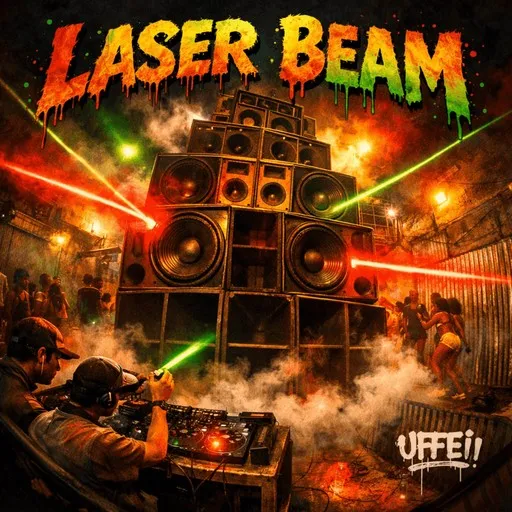 Karaoke Laser Beam by UFFEII — sing along with lyrics on Singa
