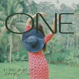 Cover art for One - Johnny Cash karaoke version