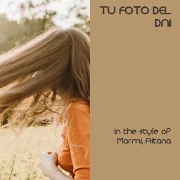 Omslagsbild för Tu Foto del DNI - Aitana,Marmi karaokeversion