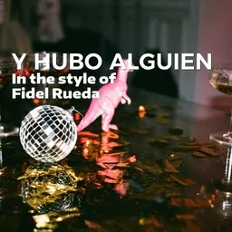 Cover art for Y Hubo Alguien - Fidel Rueda karaoke version