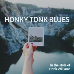 Karaokekappaleen Honky Tonk Blues - Hank Williams kansikuva