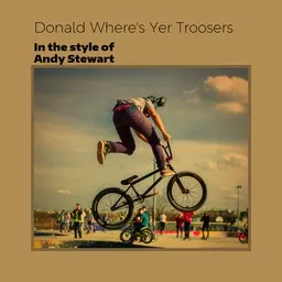 Karaokekappaleen Donald Where's Yer Troosers - Andy Stewart kansikuva