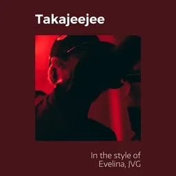 Karaokekappaleen Takajeejee - Evelina,JVG kansikuva