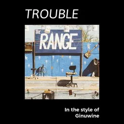 Omslagsbild för Trouble - Ginuwine karaokeversion