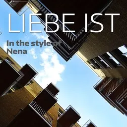 Cover art for Liebe Ist - Nena karaoke version