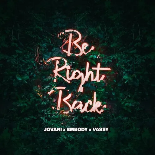 Karaoke Be Right Back von Embody, Jovani, Vassy — mit Songtext mitsingen auf Singa
