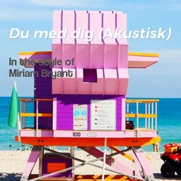 Omslagsbild för Du med dig (Akustisk) - Miriam Bryant karaokeversion