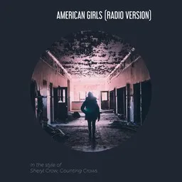 Omslagsbild för American Girls (Radio Version) - Counting Crows,Sheryl Crow karaokeversion