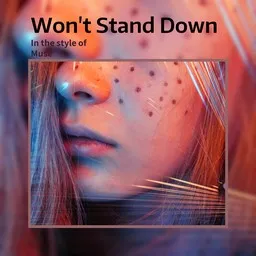 Cover art for Won't Stand Down - Muse karaoke version