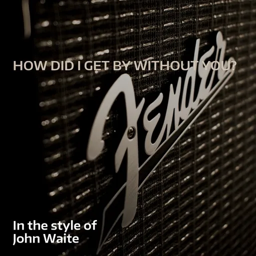 Karaoke How Did I Get By Without You? av John Waite — sjung med på texten på Singa