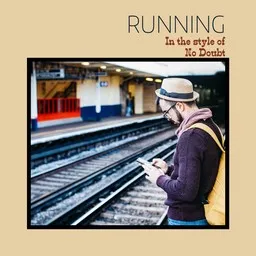 Cover art for Running - No Doubt karaoke version