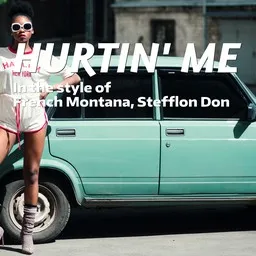 Omslagsbild för Hurtin' Me - French Montana,Stefflon Don karaokeversion