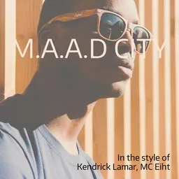 Cover art for M.A.A.D City - Kendrick Lamar,MC Eiht karaoke version