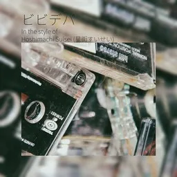 Cover art for ビビデバ - Hoshimachi Suisei (星街すいせい) karaoke version