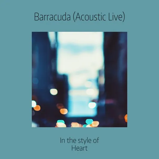 Karaoke Barracuda (Acoustic Live) by Heart — sing along with lyrics on Singa