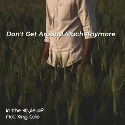 Cover art for Don't Get Around Much Anymore - Nat King Cole karaoke version