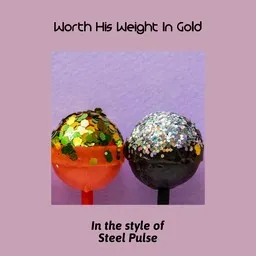 Omslagsbild för Worth His Weight In Gold - Steel Pulse karaokeversion