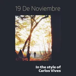 Omslagsbild för 19 De Noviembre - Carlos Vives karaokeversion