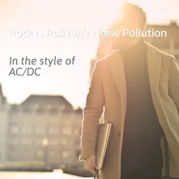 Cover art for Rock and Roll Ain't Noise Pollution - AC/DC karaoke version