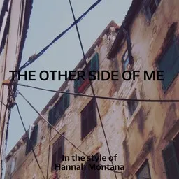 Cover art for The Other Side of Me - Hannah Montana karaoke version