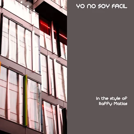 Yo No Soy Facil - Karaoke