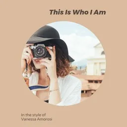 Cover art for This Is Who I Am - Vanessa Amorosi karaoke version