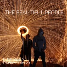 Cover art for The Beautiful People - Marilyn Manson karaoke version