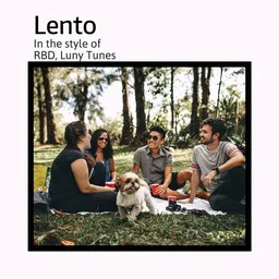 Titelbild für Lento - Luny Tunes,RBD Karaoke-Version