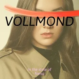 Cover art for Vollmond - Nena karaoke version