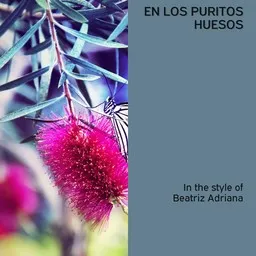 Cover art for En Los Puritos Huesos - Beatriz Adriana karaoke version