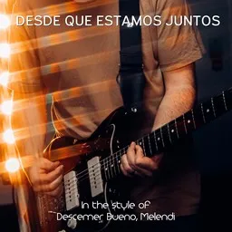 Cover art for Desde que Estamos Juntos - Descemer Bueno,Melendi karaoke version