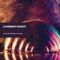 Cover art for Loverboy (Duet) - Cameo,Mariah Carey karaoke version