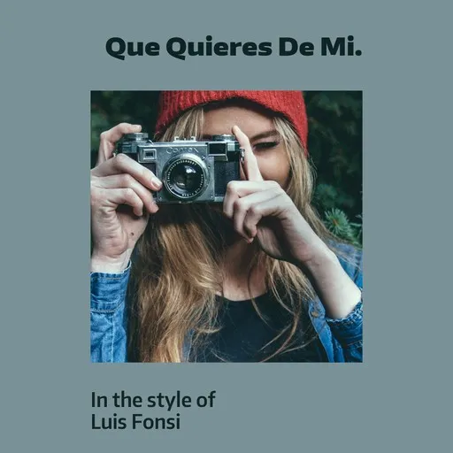 Que Quieres De Mi. - Karaoke