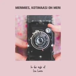 Karaokekappaleen Merimies, kotimaasi on meri - Lea Laven kansikuva