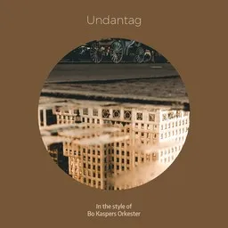Titelbild für Undantag - Bo Kaspers Orkester Karaoke-Version
