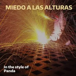 Cover art for Miedo A Las Alturas - Panda karaoke version
