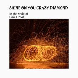 Omslagsbild för Shine On You Crazy Diamond - Pink Floyd karaokeversion