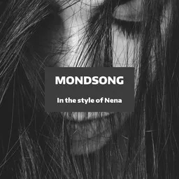 Cover art for Mondsong - Nena karaoke version