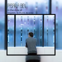 Cover art for Pasarla Bien - El Potro Alvarez,Ilegales karaoke version