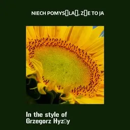 Cover art for Niech Pomyślą, Że To Ja - Grzegorz Hyży karaoke version