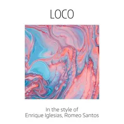 Cover art for Loco - Enrique Iglesias,Romeo Santos karaoke version