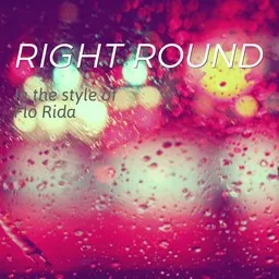 Karaokekappaleen Right Round - Flo Rida kansikuva