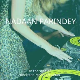 Cover art for Nadaan Parindey - Mohit Chauhan,Rockstar karaoke version