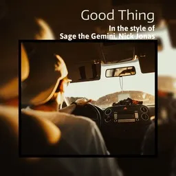 Karaokekappaleen Good Thing - Nick Jonas,Sage the Gemini kansikuva