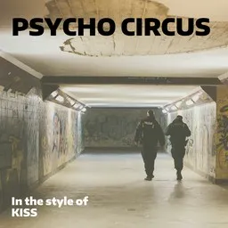 Karaokekappaleen Psycho Circus - KISS kansikuva