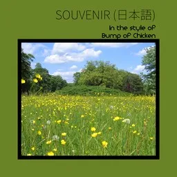 Cover art for Souvenir - Bump of Chicken (バンプ・オブ・チキン) karaoke version
